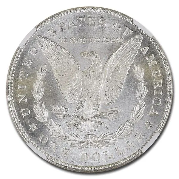 1878 (None) Phil Morgan Silver Dollar 7TF Reverse of 1878 Value