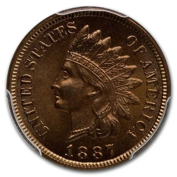 1887 (None) Phil Indian Head Penny Value | RD - APMEX