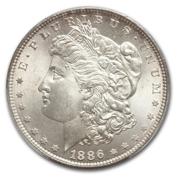 1886 S Morgan Silver Dollar Value - APMEX
