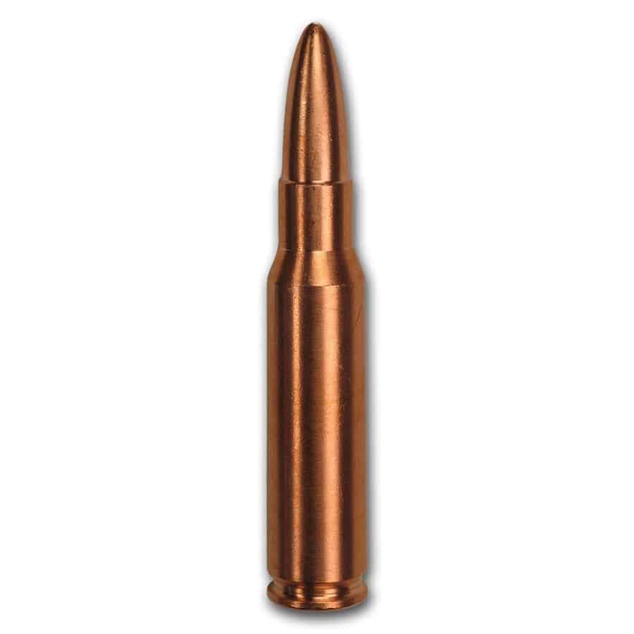 2 oz .308 Caliber Copper Bullet