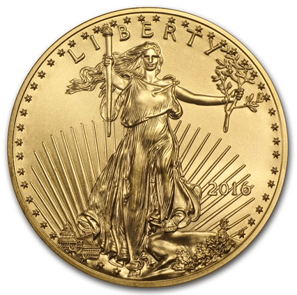 2016 Gold American Eagle Obverse
