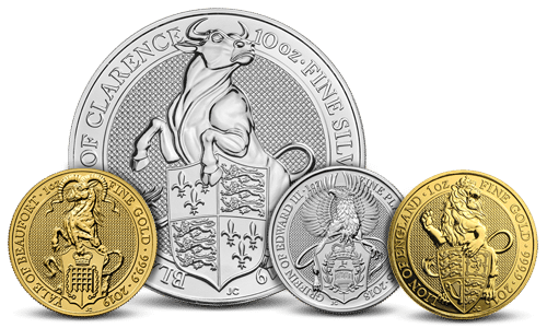 A British Queens Beast coin