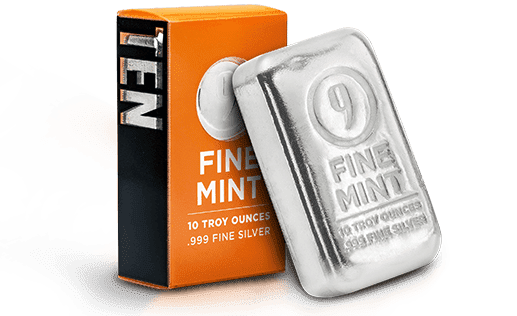 9Fine Silver Bar and Packaging