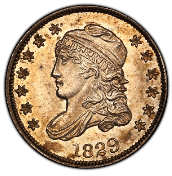 Capped Bust Dime (1809-1837)