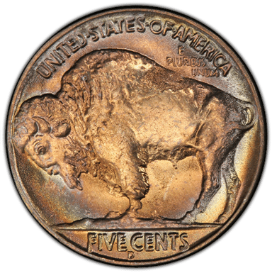  Rare United States US 1937-D 3 Legged Buffalo Nickel Antique  Restrike 5 Cents Coin. Explore Now! : Collectibles & Fine Art