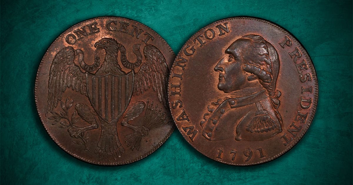 Washington Cent -1791 - APMEX