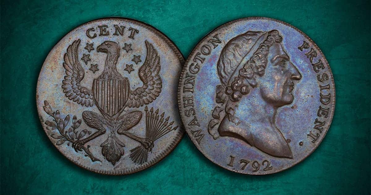 Washington Cent -1791 - APMEX