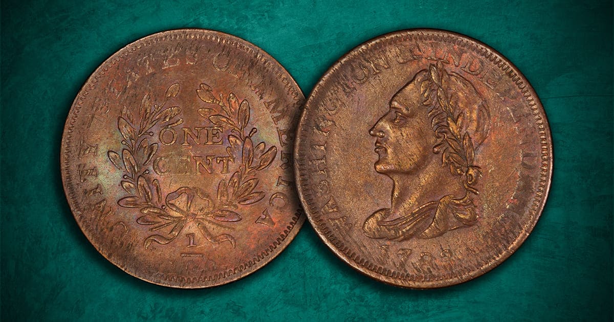 Washington Cent -1791 - APMEX