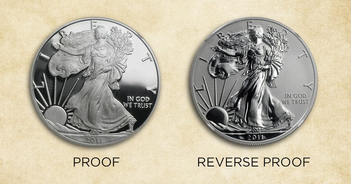 What is a Reverse Proof Coin?