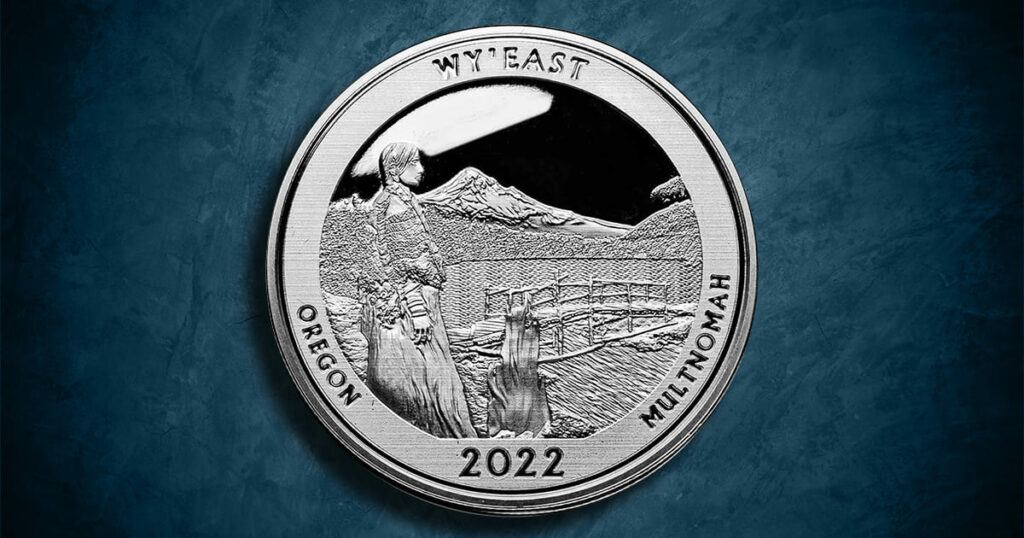 Coin Type - 2022 America the Beautiful silver coin.