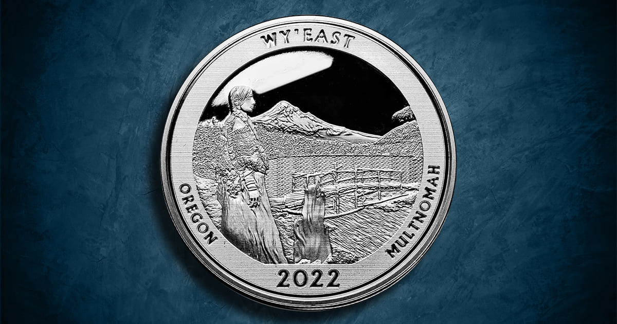 Coin Type - 2022 America The Beautiful silver bullion coin.