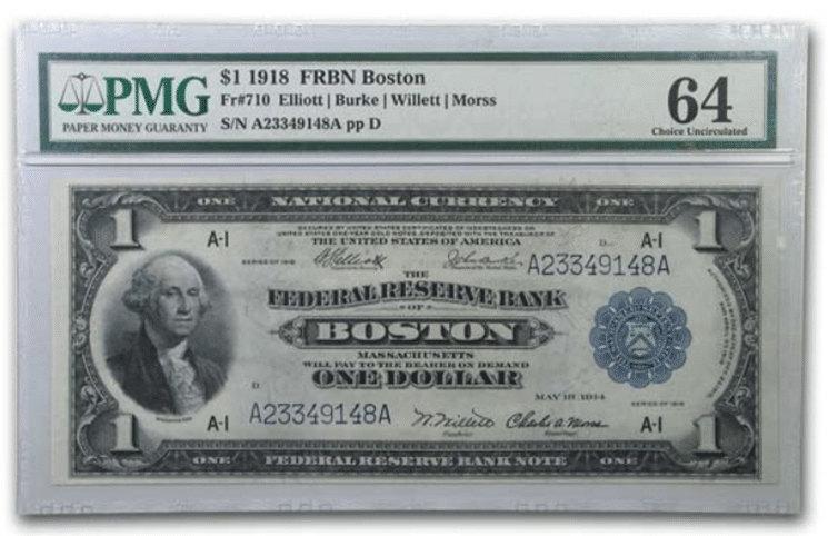 What are $1 bills in a sheet worth uncut & uncirculated? - APMEX