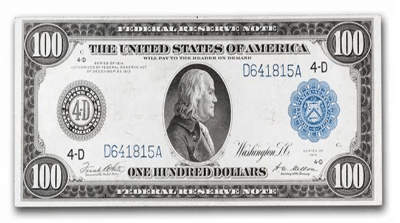 History of the 1000 Dollar Bill - APMEX