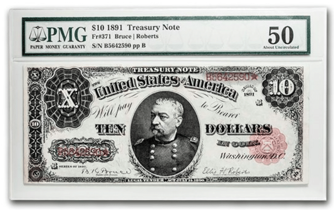 1890 $1,000 Treasury Note Commemorative Coin