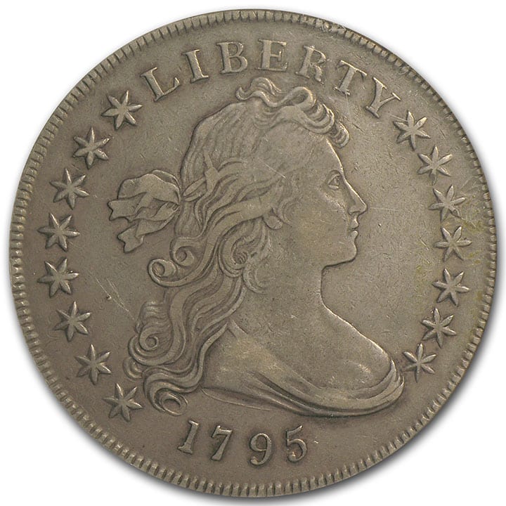 flowing hair dollar obverse