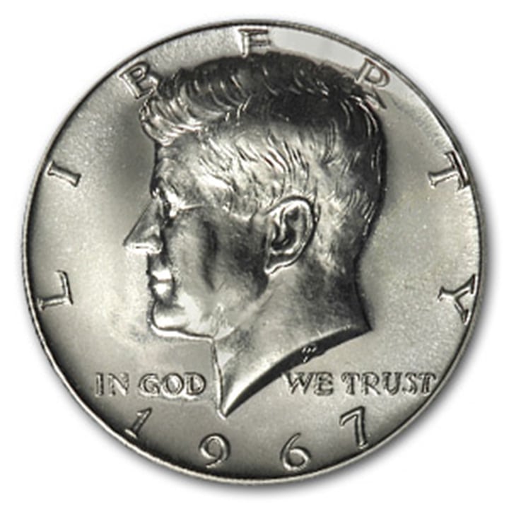 Kennedy Half Dollar obverse