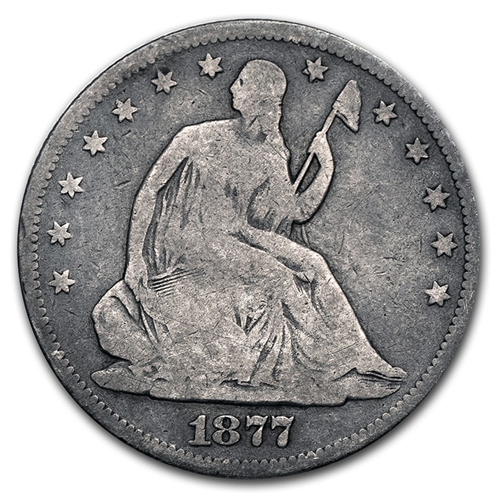 Seated Liberty Half Dollar obverse