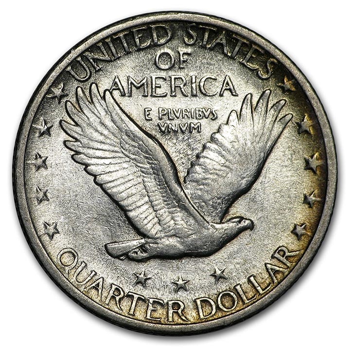 standard liberty quarter reverse