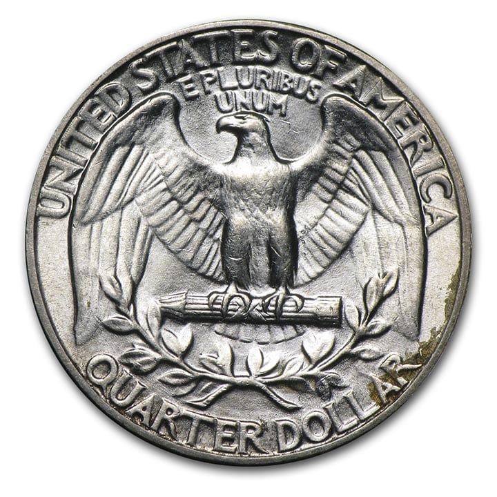 washington quarter reverse