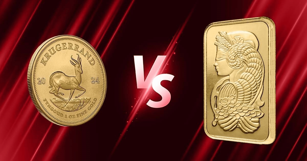 Gold Krugerrands vs Gold Bars