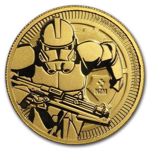 Gold Mandalorian Coin