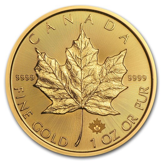 1 ounce Gold Maple Leaf