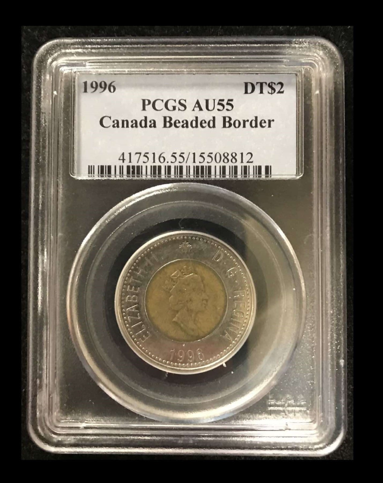 Canada Beaded Border Toonie