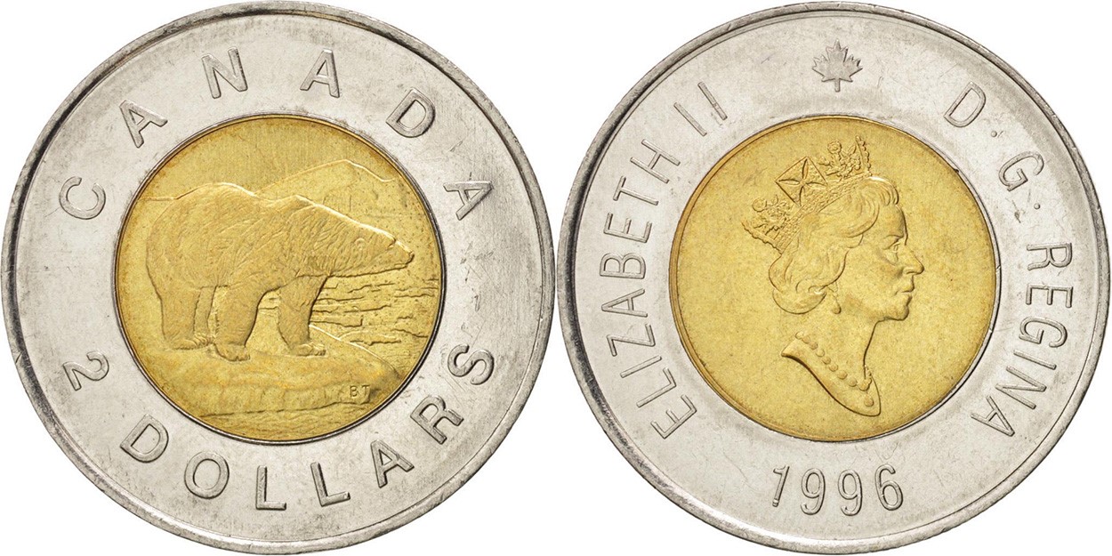 The first issue of the toonie