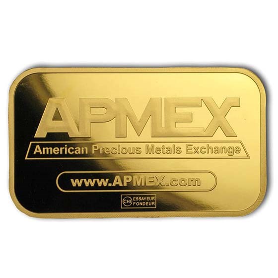 apmex gold bar