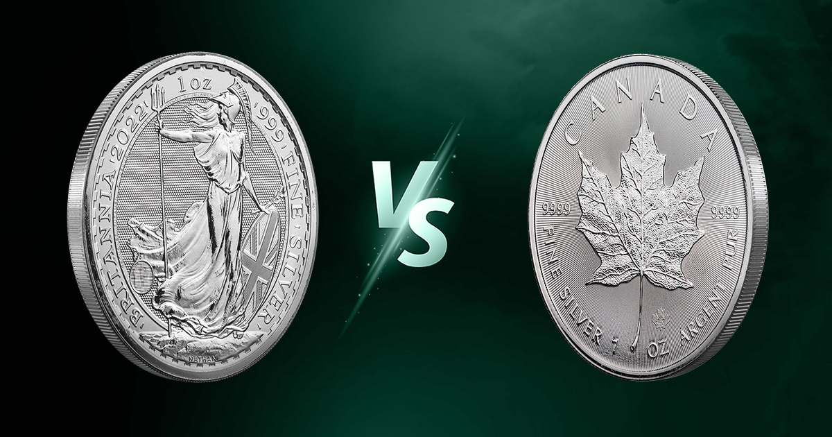 Silver Britannia vs Silver Maple Leaf: What is the Best Silver Investment? 